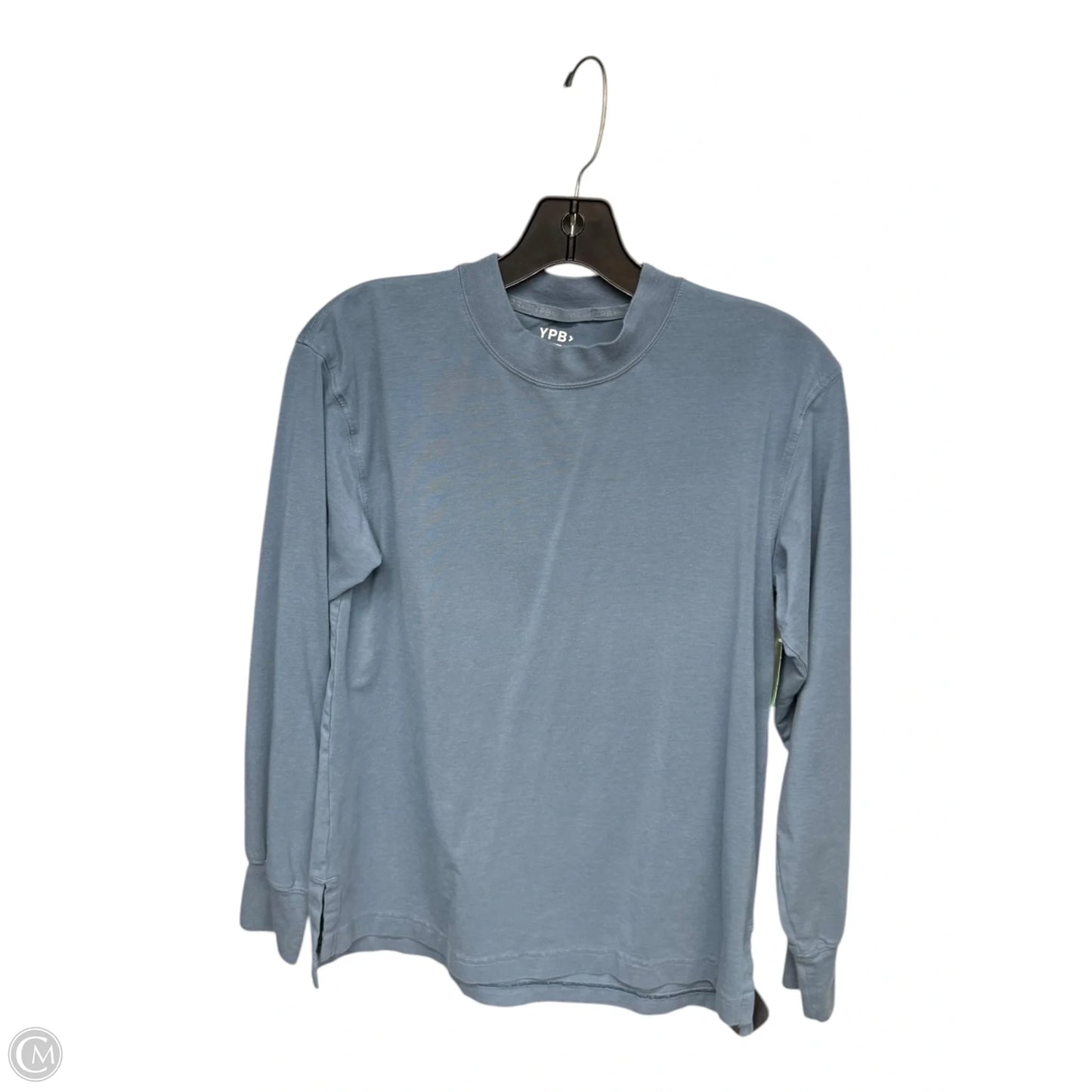 Top Long Sleeve By Ypb In Blue, Size: Xs