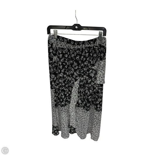 Skirt Midi By Joie In Black & White, Size: L