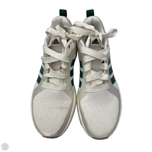 Shoes Athletic By Adidas In Cream & Green, Size: 8.5