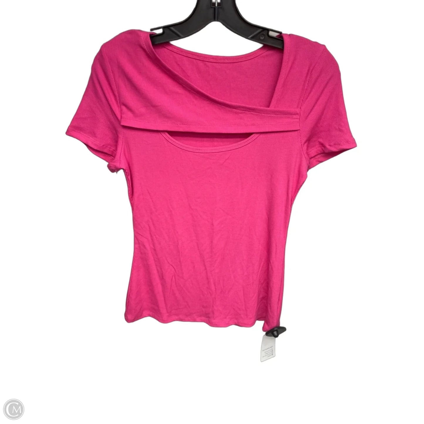 Top Short Sleeve Basic By Clothes Mentor In Pink, Size: M