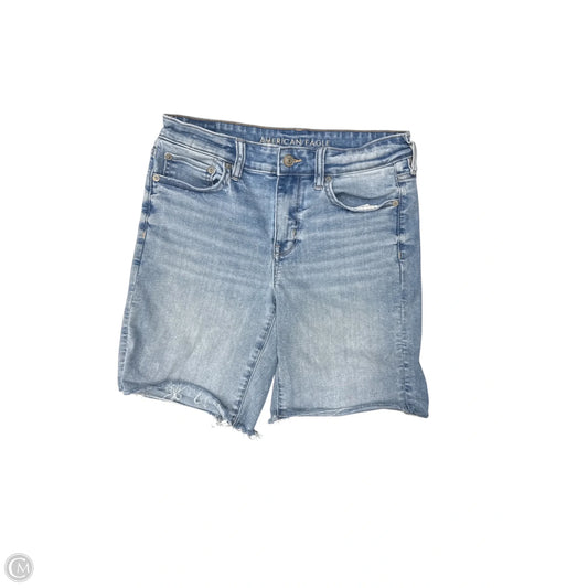 Shorts By American Eagle In Blue Denim, Size: 8