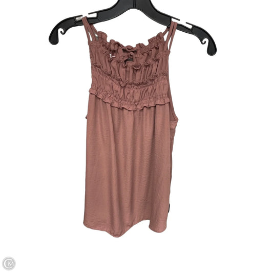 Top Sleeveless By Maurices In Brown, Size: M