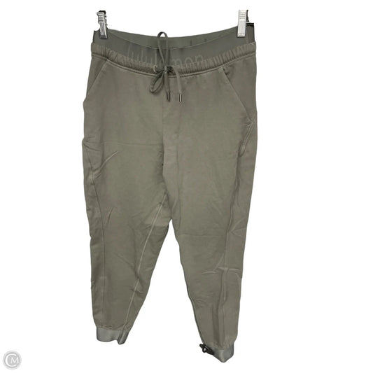 Athletic Pants By Lululemon In Green, Size: 6