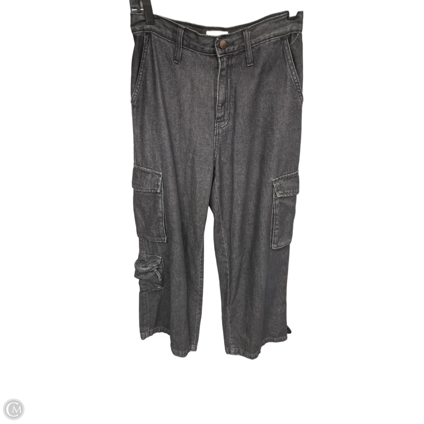 Jeans Wide Leg By Universal Thread In Black, Size: 4