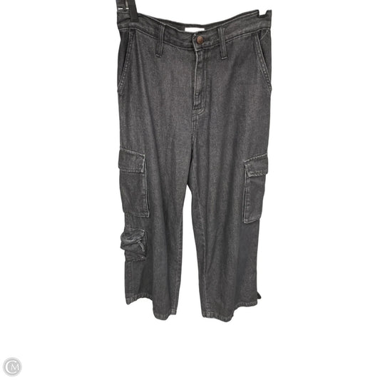 Jeans Wide Leg By Universal Thread In Black, Size: 4