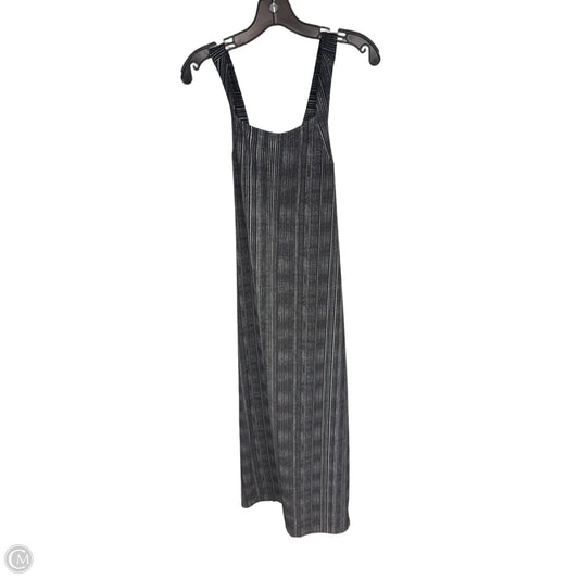 Dress Casual Maxi By Athleta In Black & Grey, Size: S