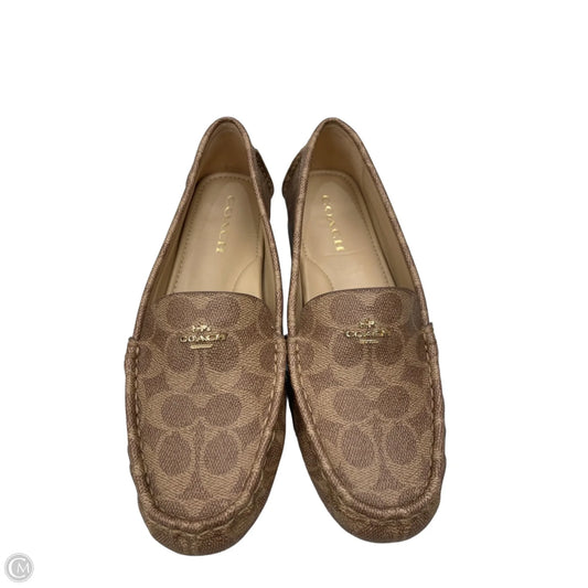 Shoes Designer By Coach In Brown, Size: 10