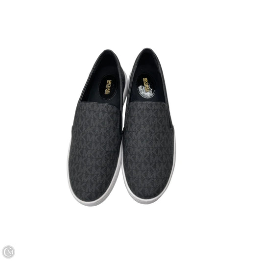 Shoes Sneakers By Michael By Michael Kors In Black & Grey, Size: 10