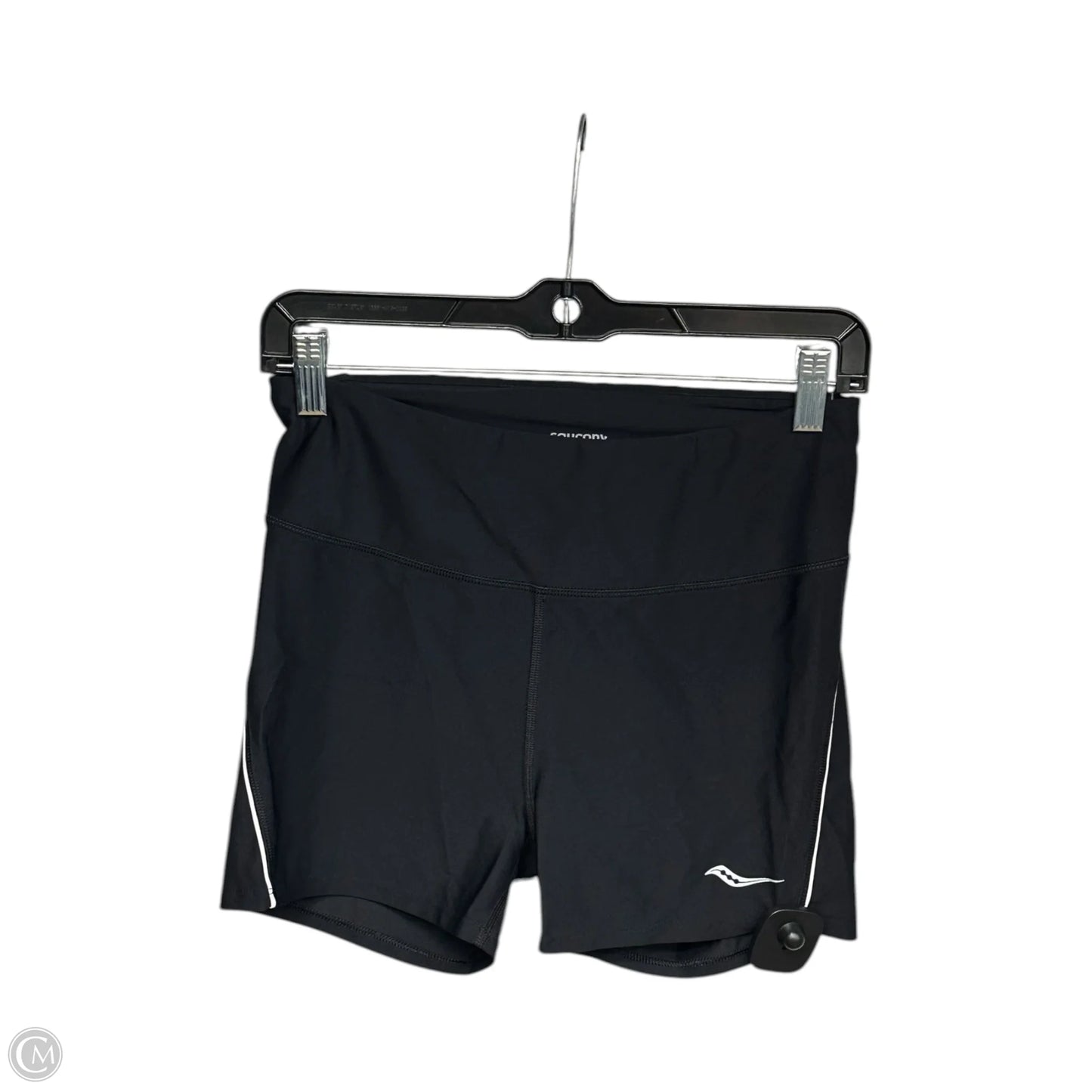 Athletic Shorts By Saucony In Black, Size: M