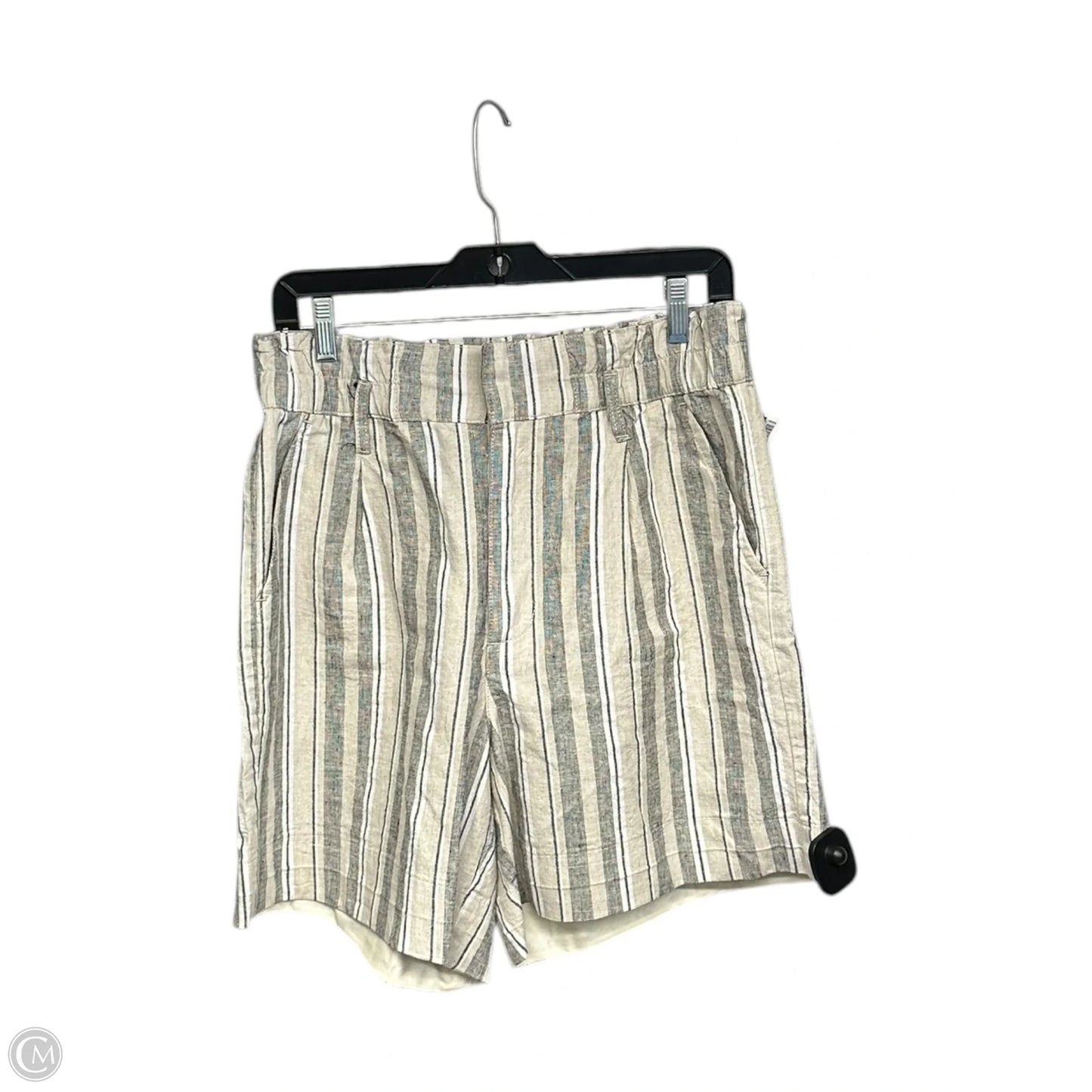 Shorts By Jag In Cream & Grey, Size: 8