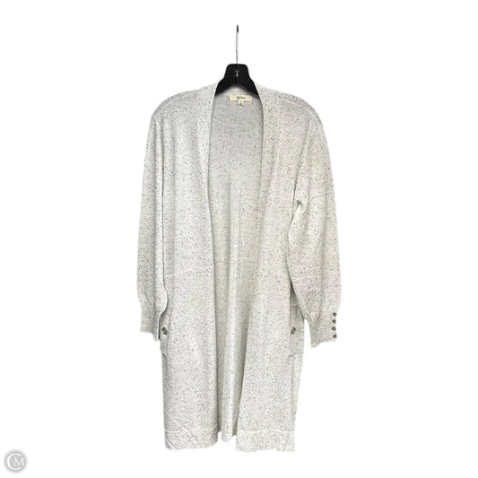 Cardigan By Peyton Primrose In Grey, Size: 1x