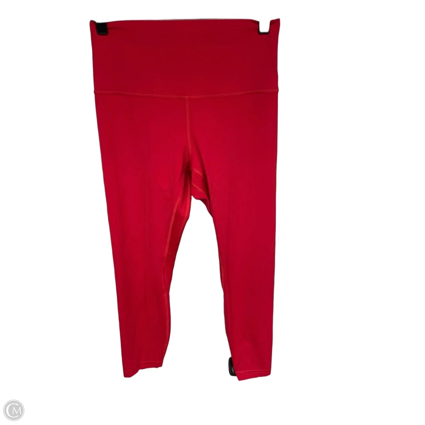 Athletic Capris By Lululemon In Red, Size: 8