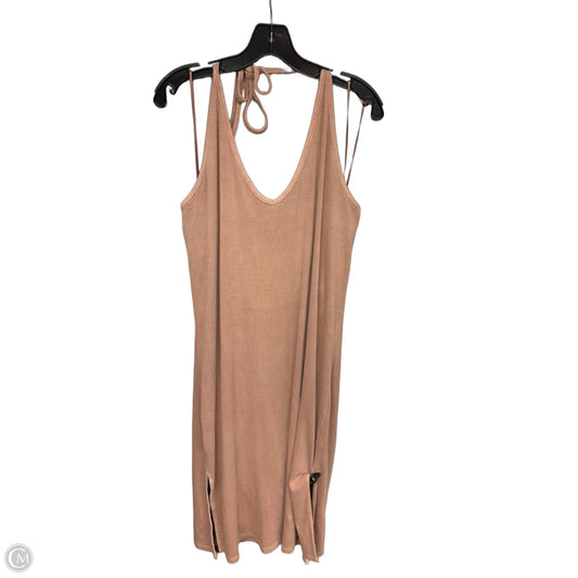 Dress Casual Midi By Old Navy In Brown, Size: 3x