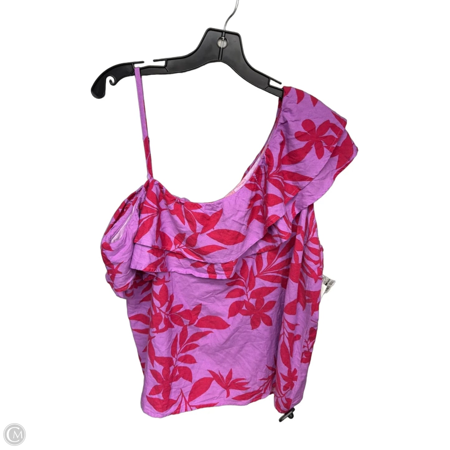 Top Sleeveless By Old Navy In Floral Print, Size: Xxl