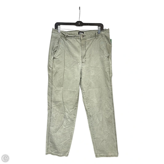 Jeans Straight By Bass In Green, Size: 14