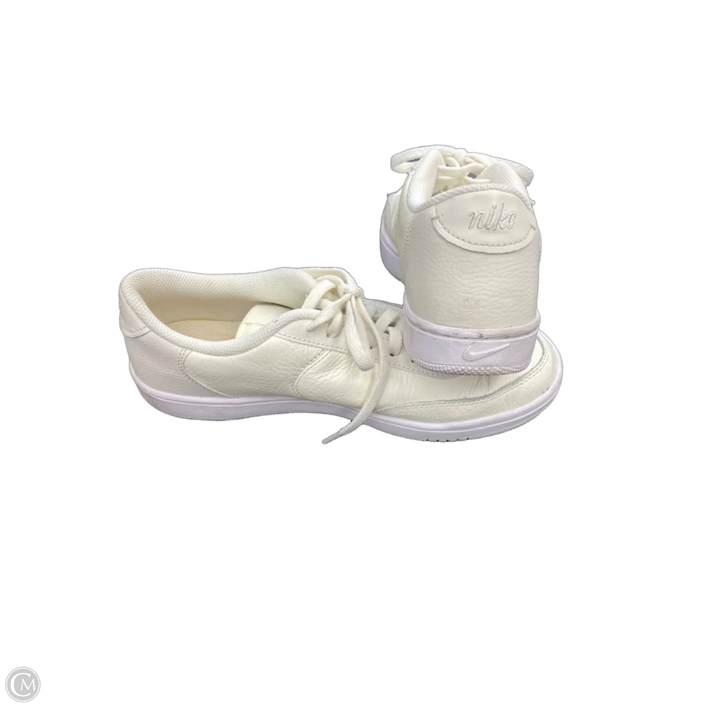 Shoes Sneakers By Nike Apparel In Cream, Size: 8