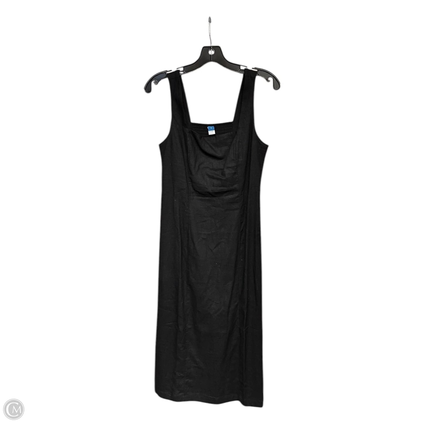 Dress Casual Midi By Old Navy In Black, Size: S