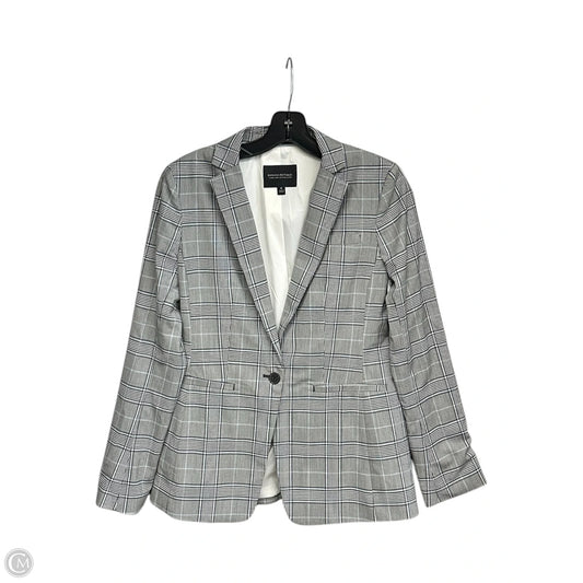 Blazer By Banana Republic In Grey, Size: 0