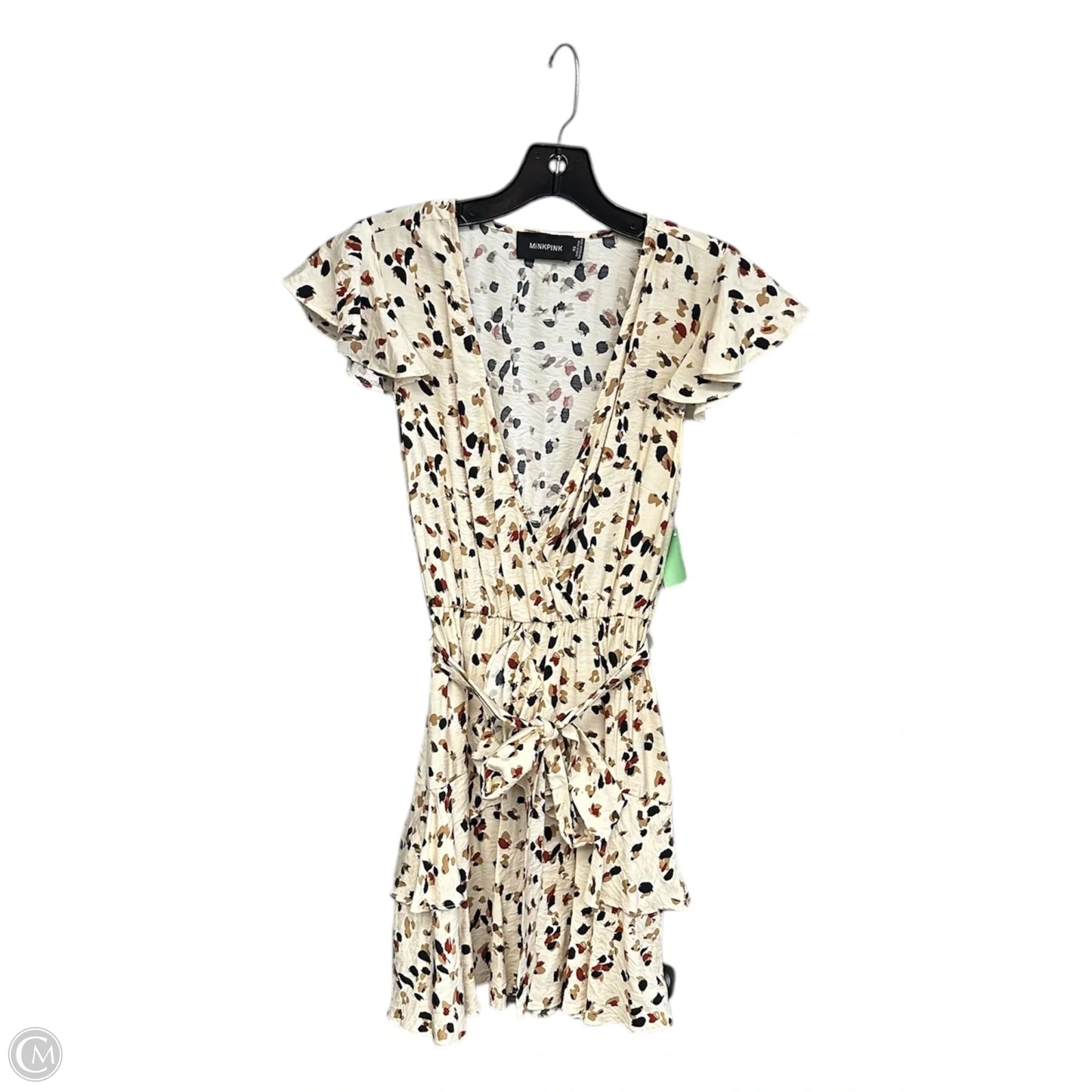Dress Casual Short By Minkpink In Black & Cream, Size: Xs