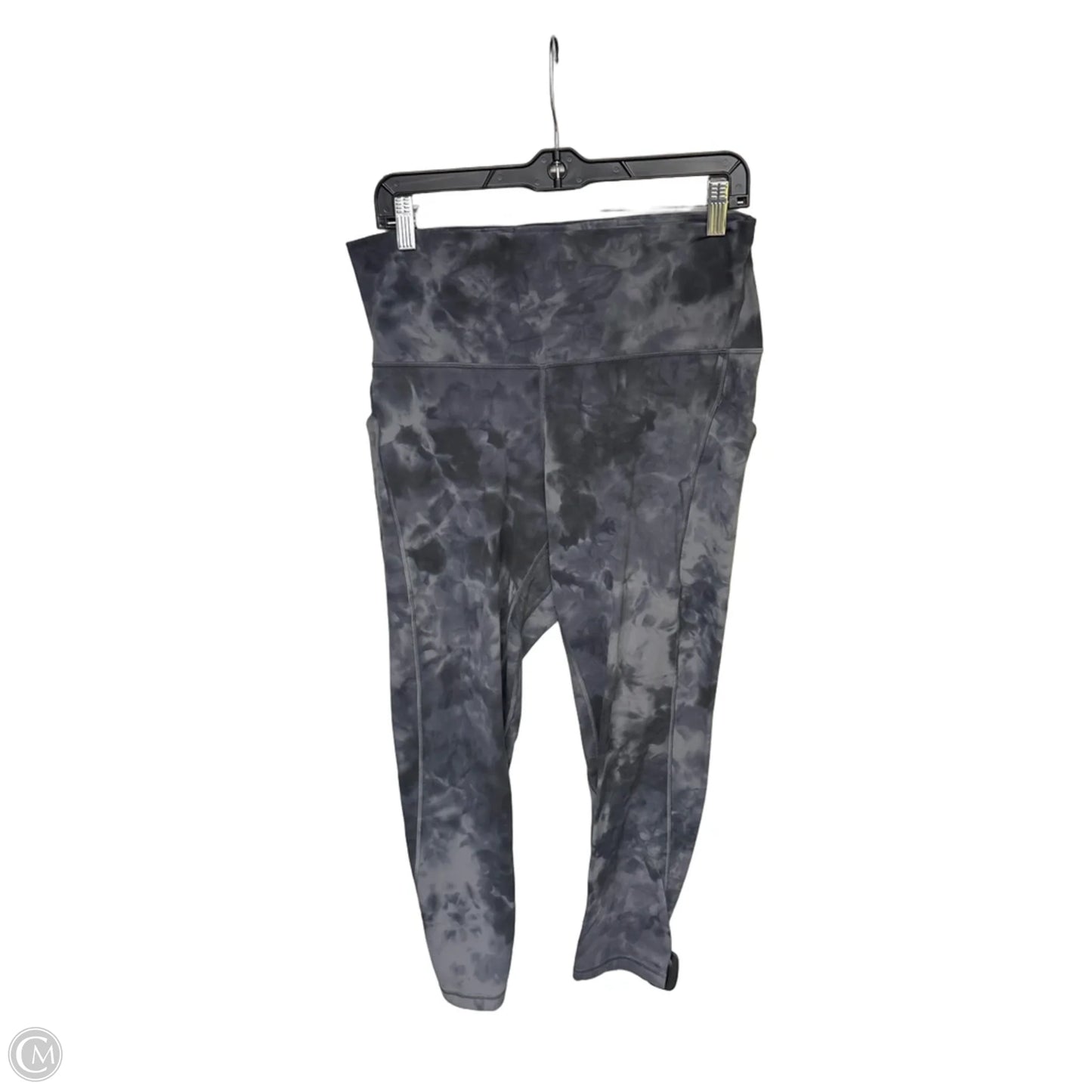 Athletic Leggings By Lululemon In Grey, Size: 12