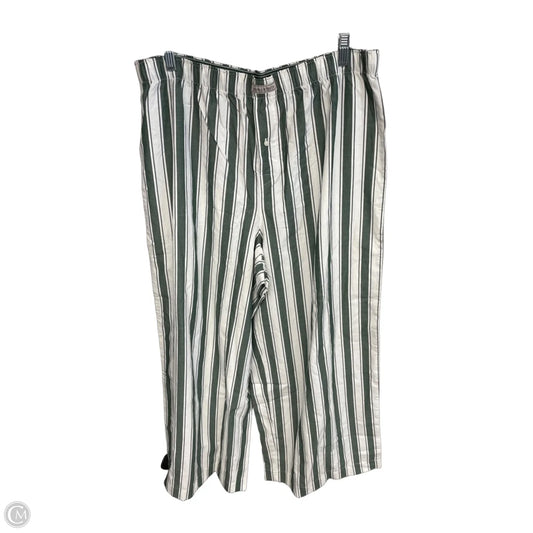 Pants Lounge By Savage X Fenty In Green & White, Size: Xl