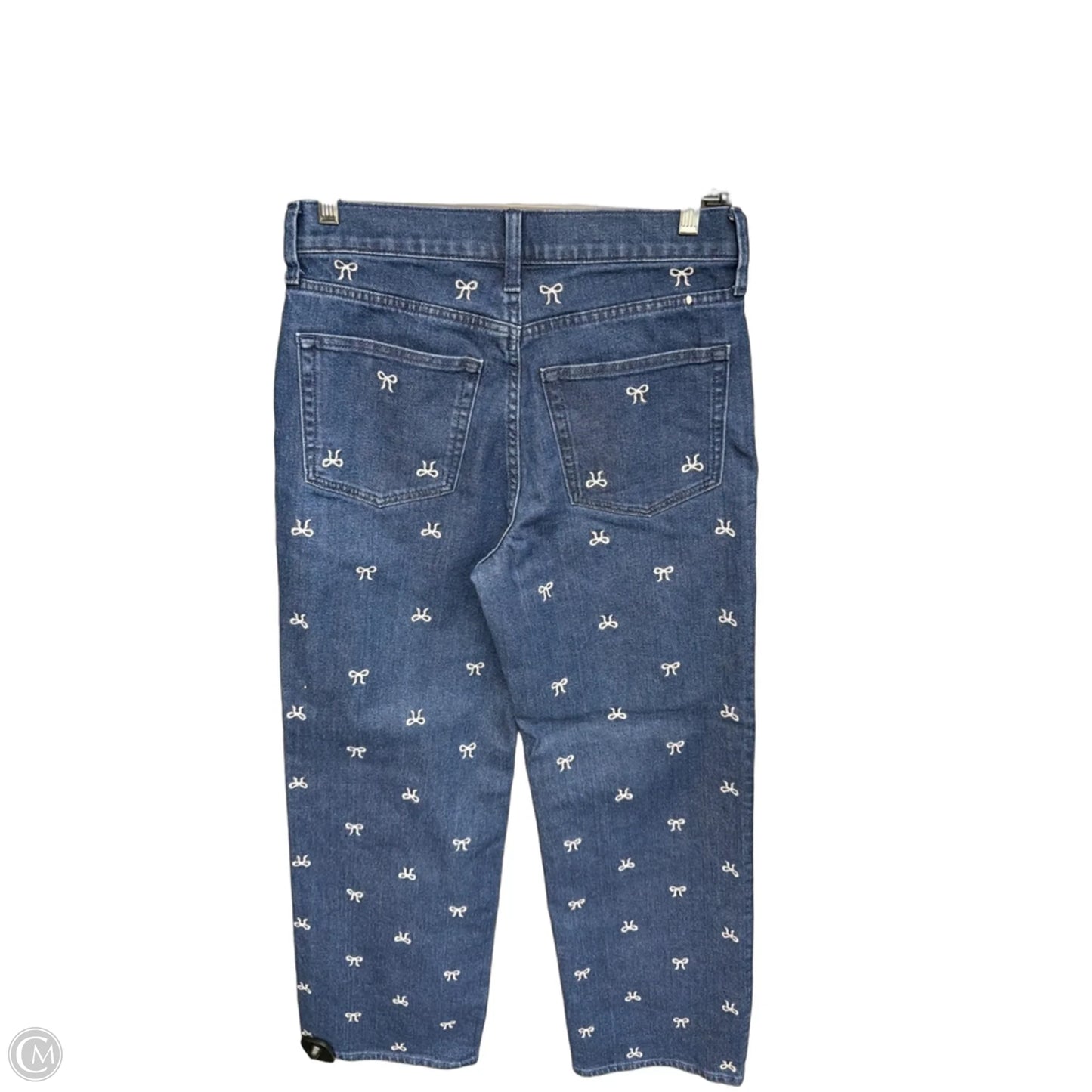 Jeans Wide Leg By J. Crew In Blue Denim, Size: 2