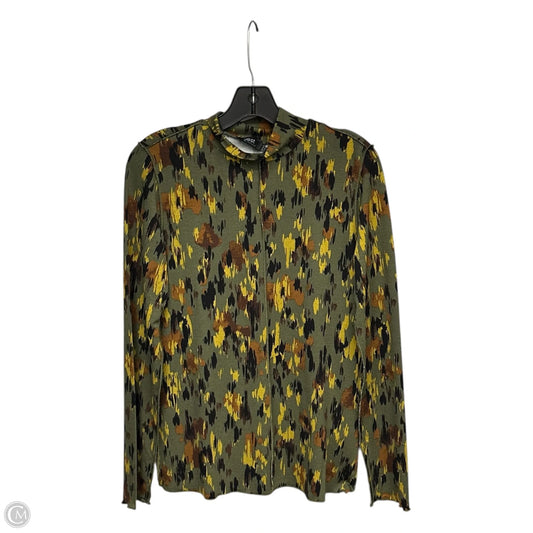 Top Long Sleeve By Yest In Green, Size: 6