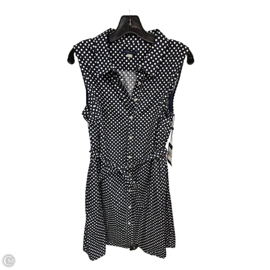Dress Casual Short By Tommy Hilfiger In Blue & Cream, Size: 12