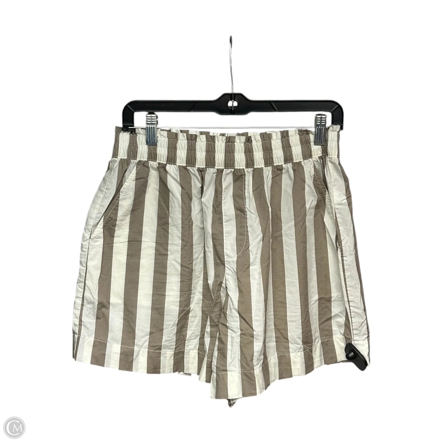 Shorts By Aerie In Brown & Cream, Size: M