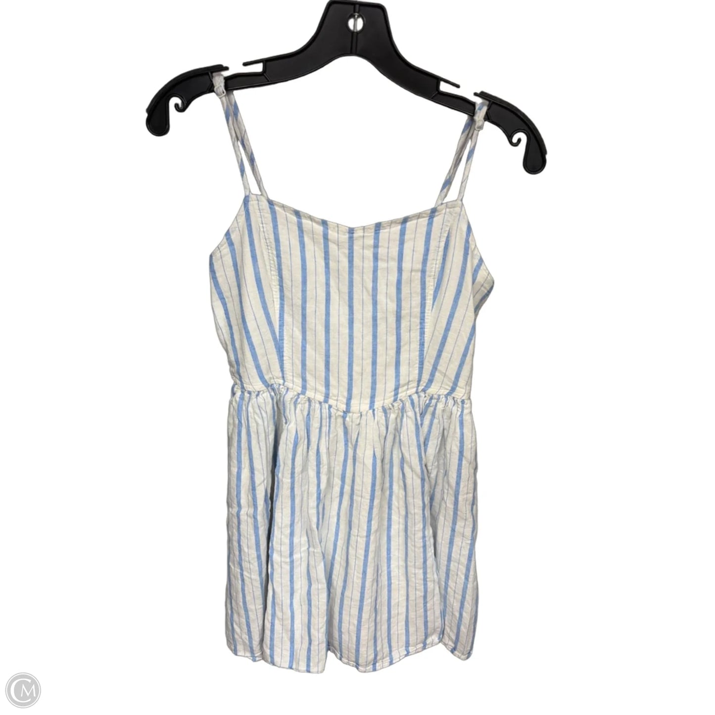 Dress Casual Short By Aerie In Blue & White, Size: S