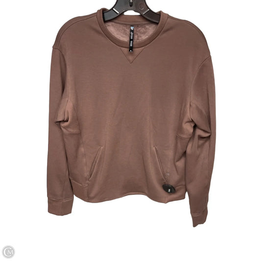 Sweatshirt Crewneck By Avalanche In Brown, Size: M