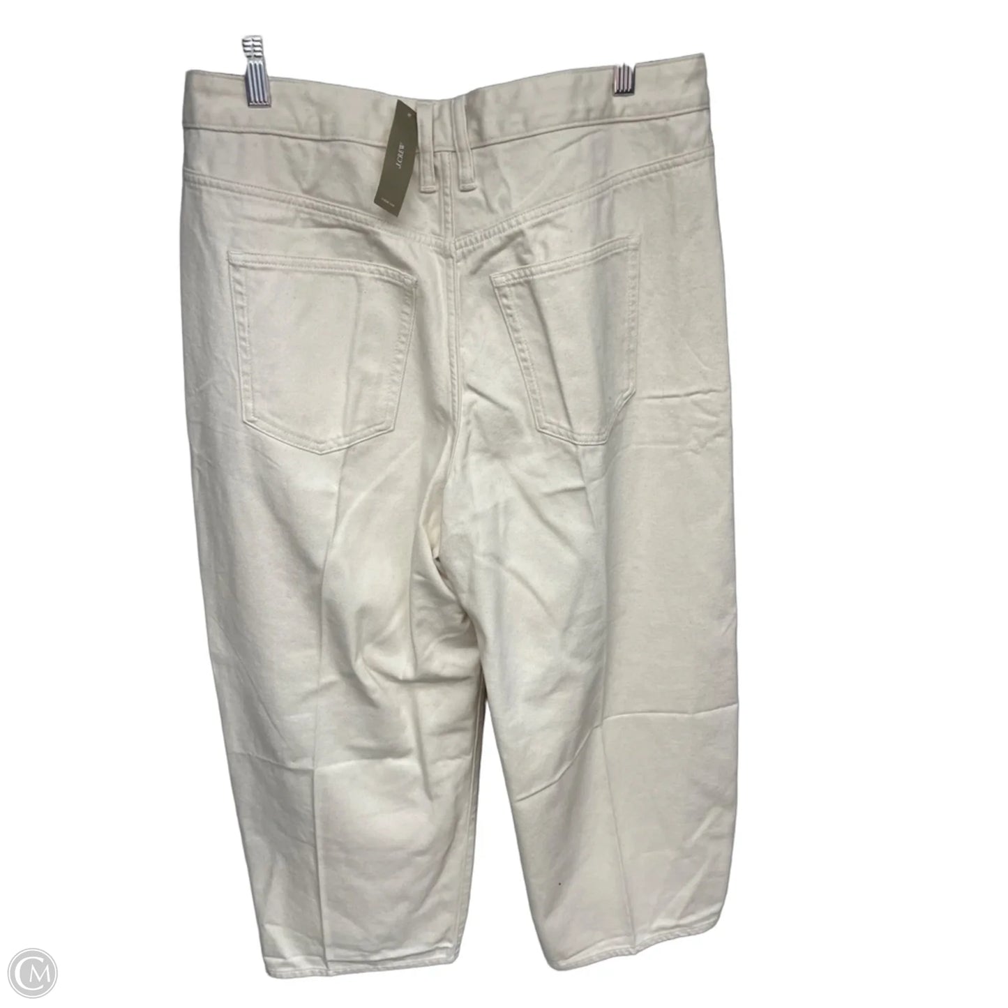 Pants Wide Leg By J. Crew In Cream, Size: 12