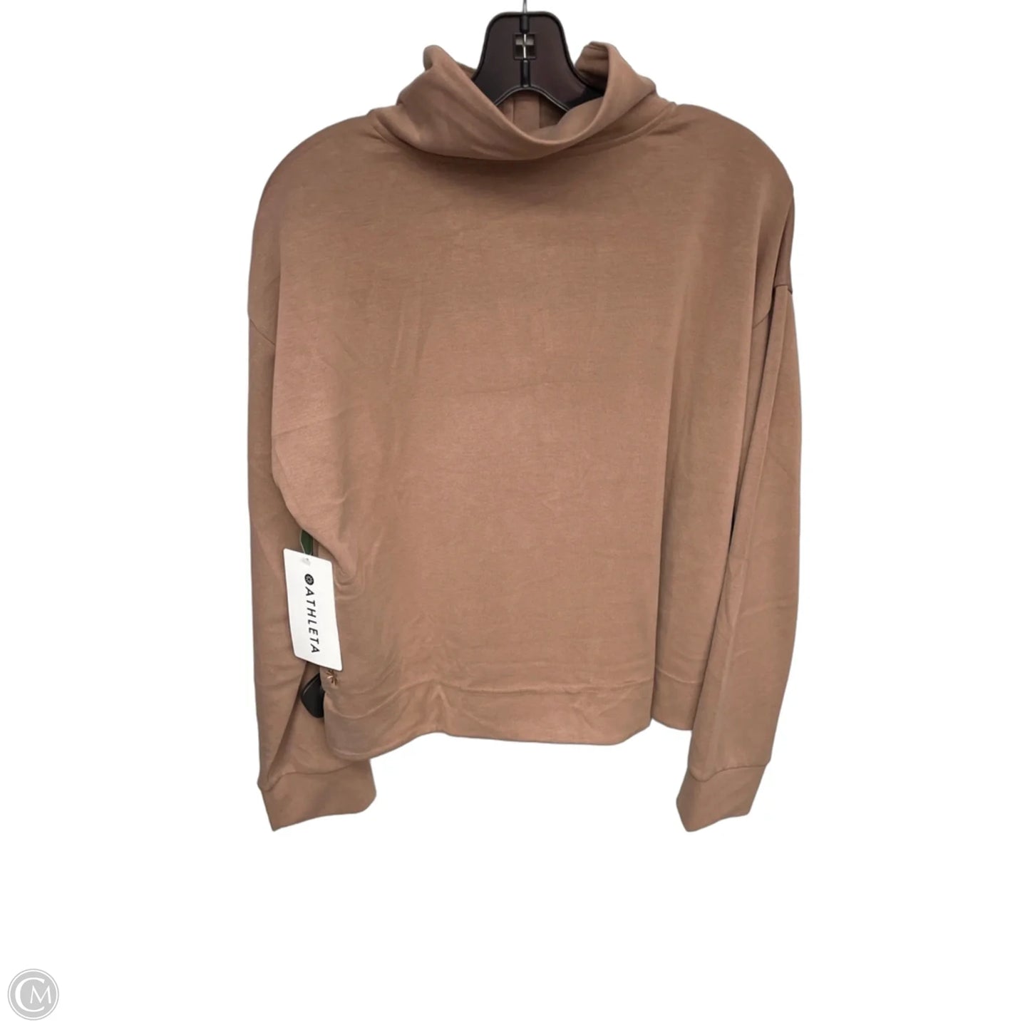 Athletic Sweatshirt Collar By Athleta In Brown, Size: L