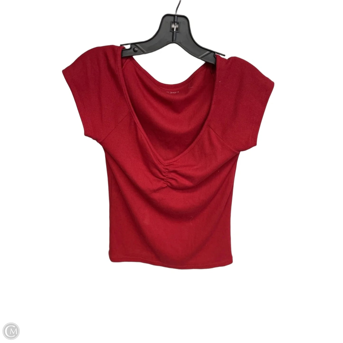 Top Short Sleeve Basic By Old Navy In Red, Size: M