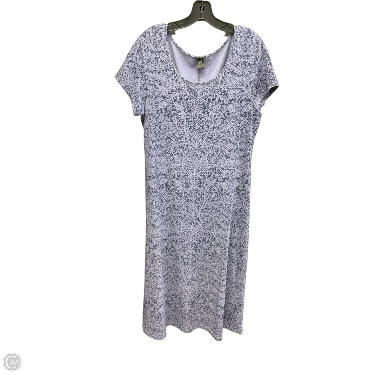 Dress Casual Maxi By Peruvian Connection In Blue, Size: L