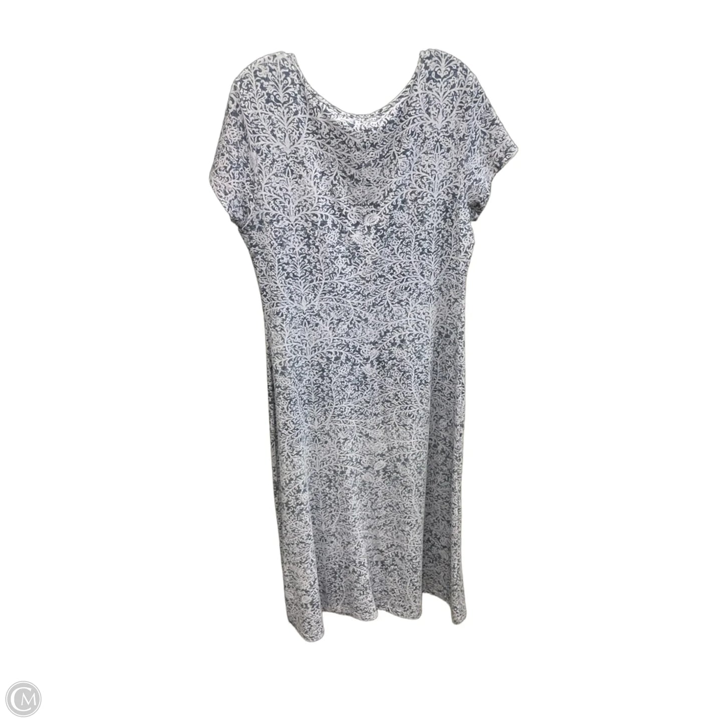 Dress Casual Maxi By Peruvian Connection In Blue, Size: L