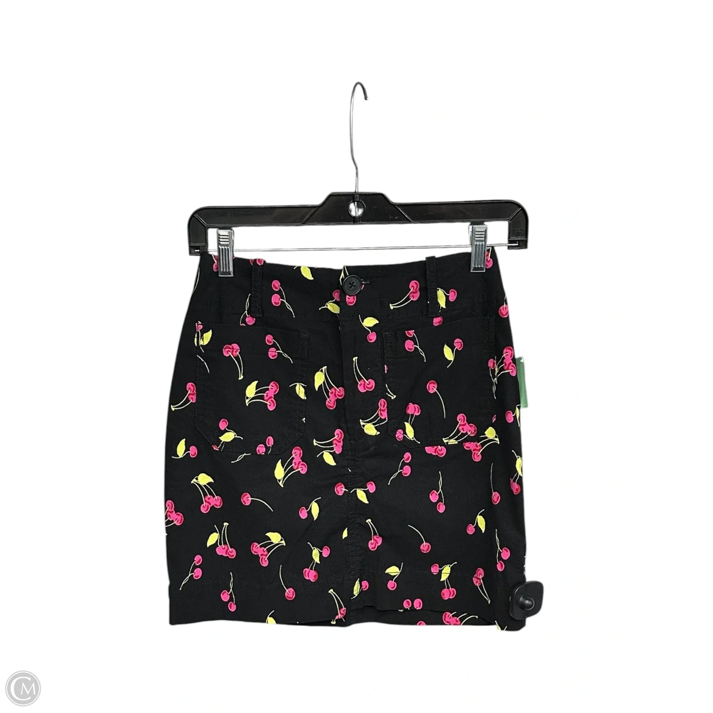 Skirt Mini & Short By Maeve In Black & Pink, Size: Xxs