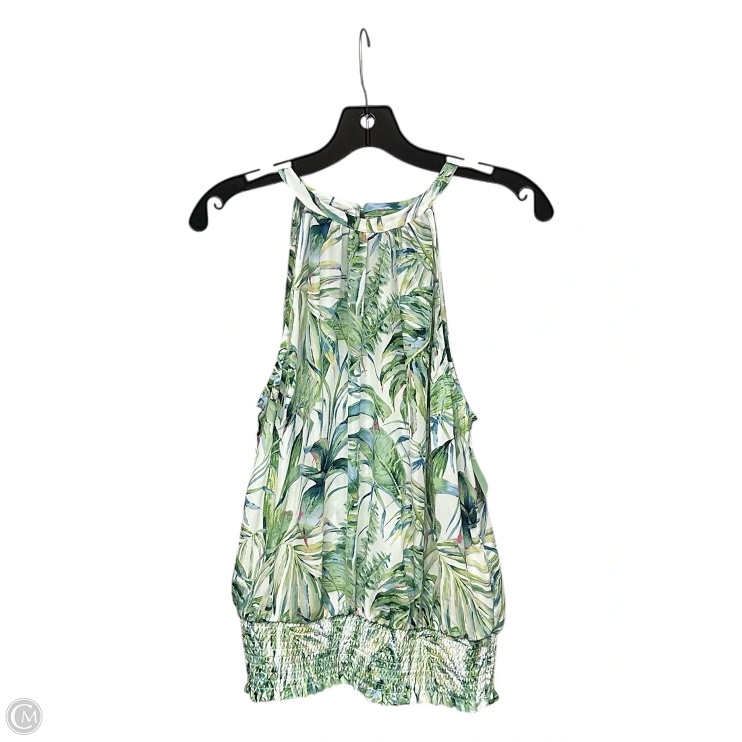 Top Sleeveless By Joie In Green, Size: M