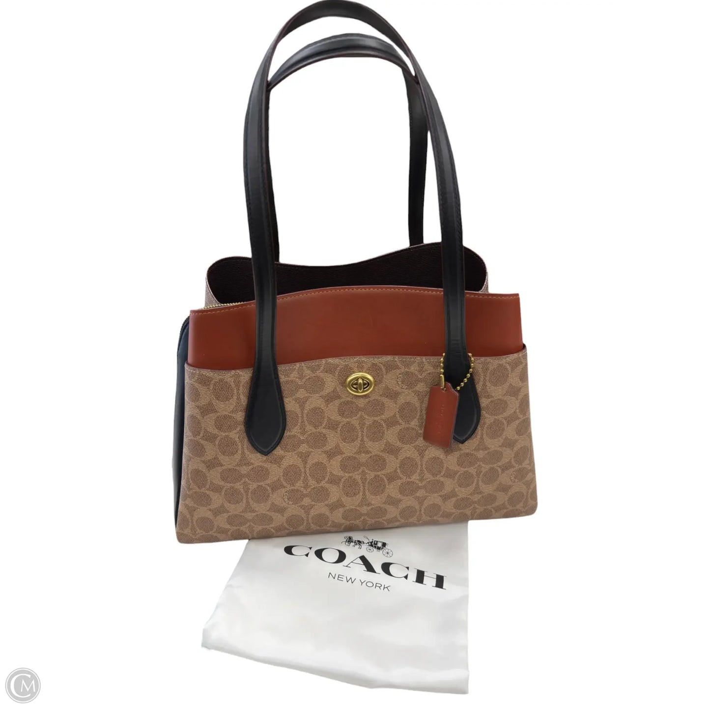 Handbag Designer By Coach, Size: Large
