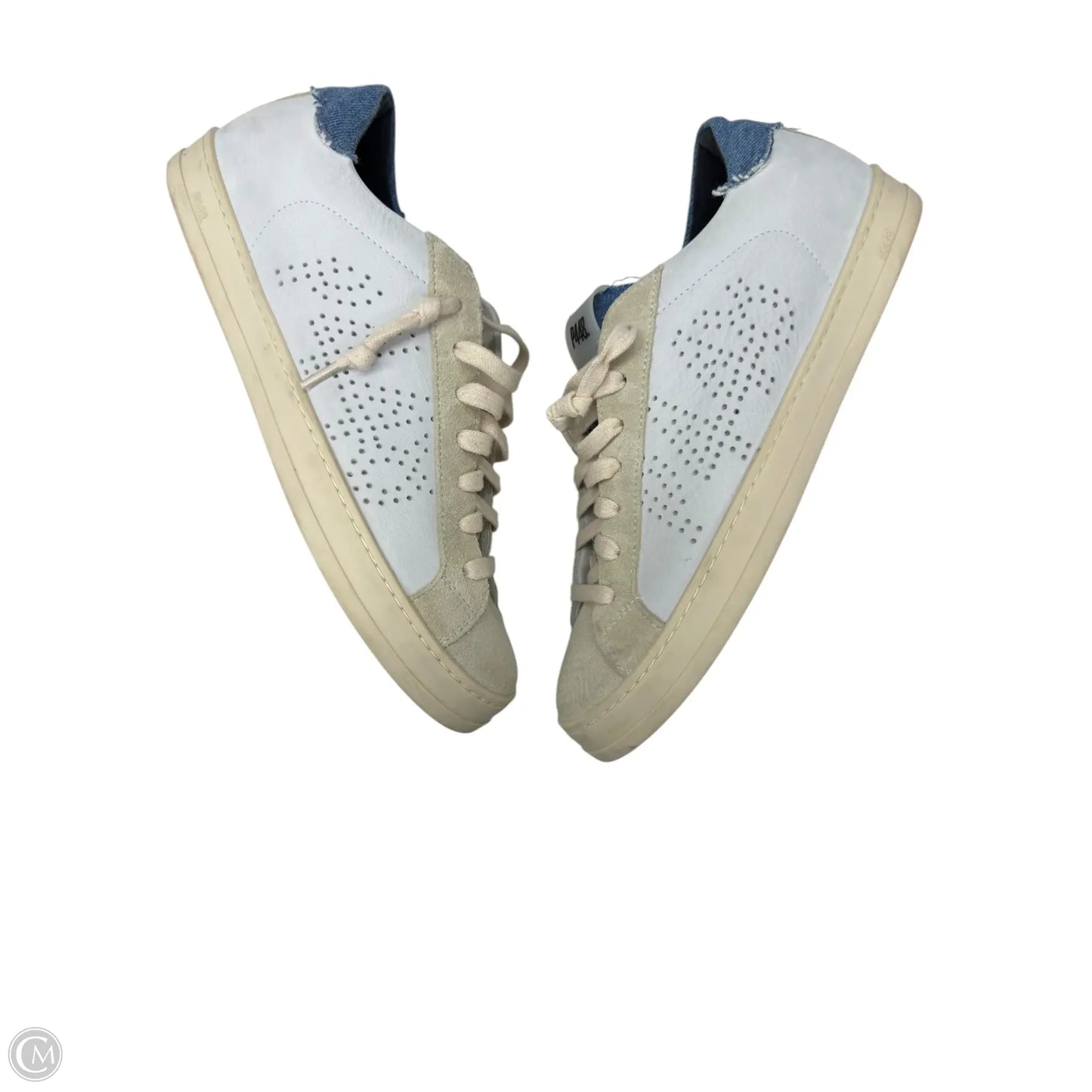 Shoes Sneakers By P448 In Blue & White, Size: 8