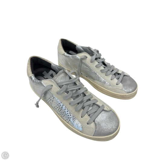 Shoes Sneakers By P448 In Silver, Size: 8