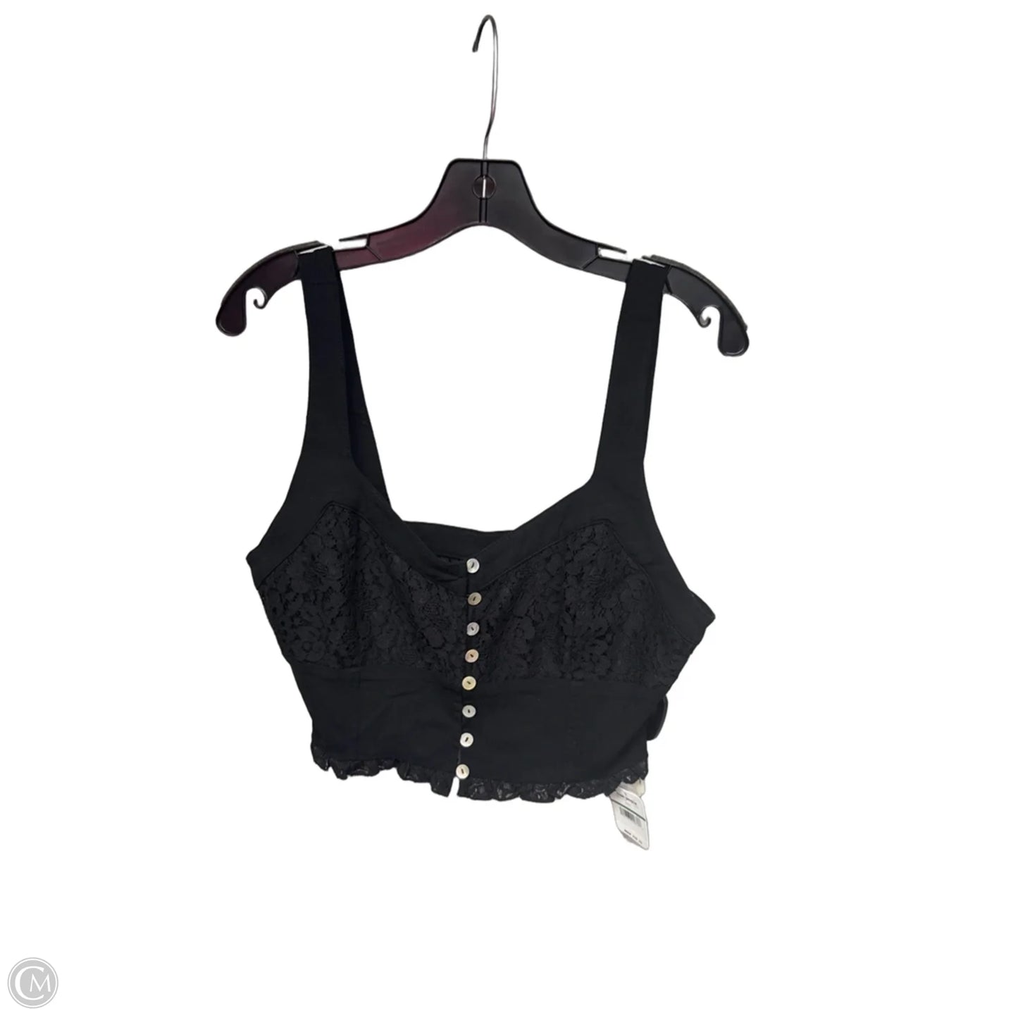 Top Sleeveless By Free People In Black, Size: L