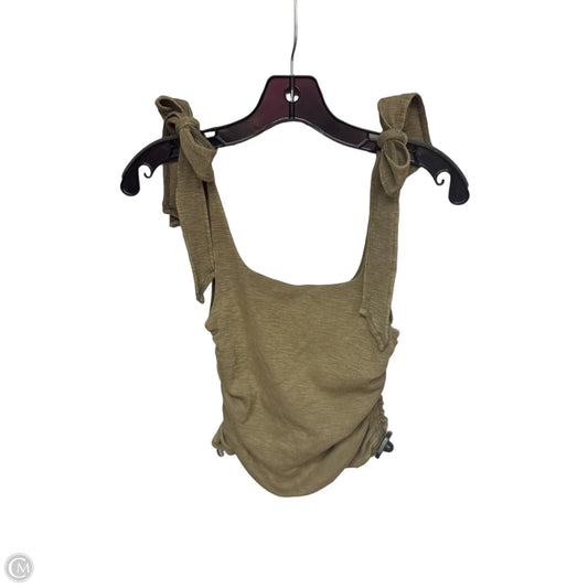 Top Sleeveless By Free People In Green, Size: Xs
