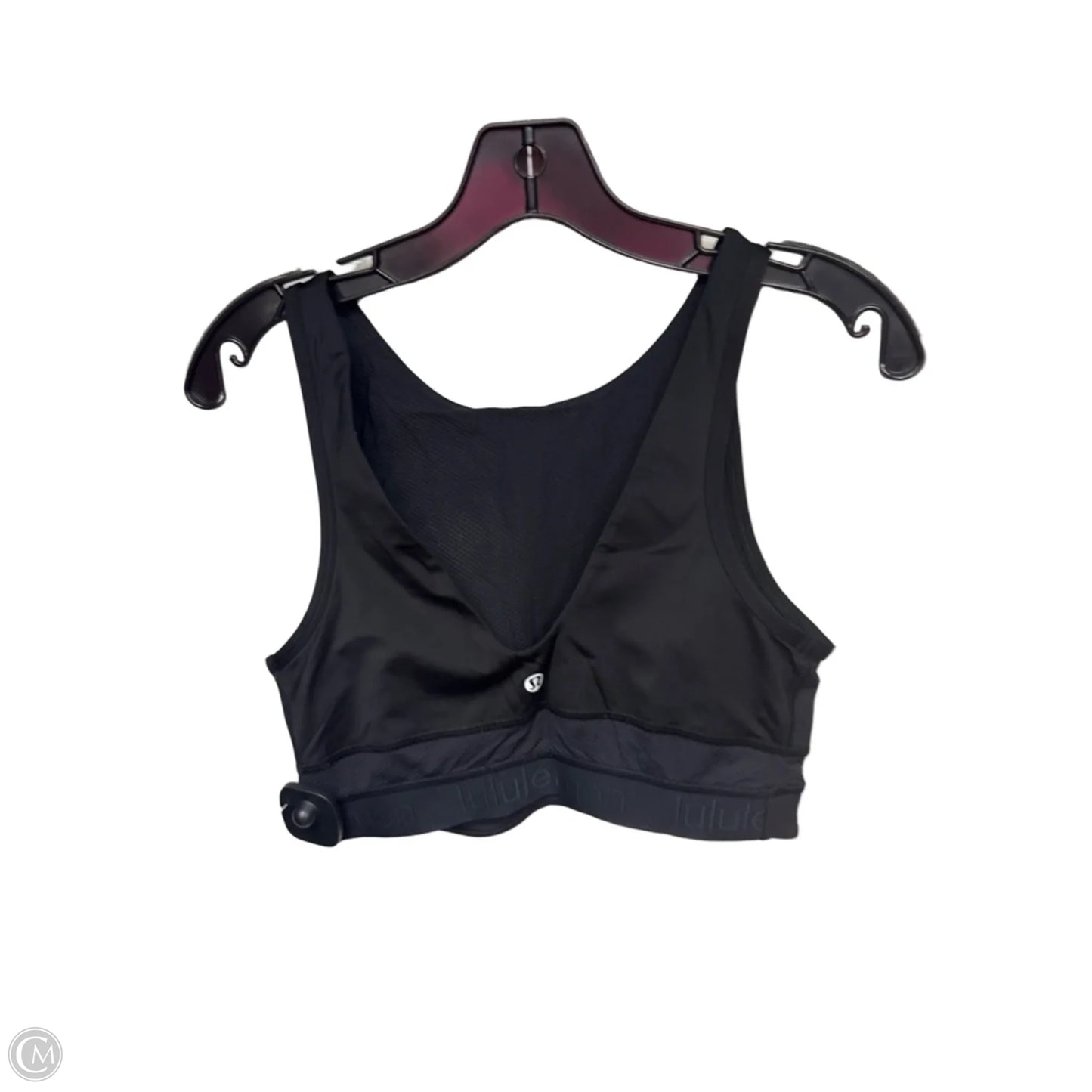 Athletic Bra By Lululemon In Black, Size: S