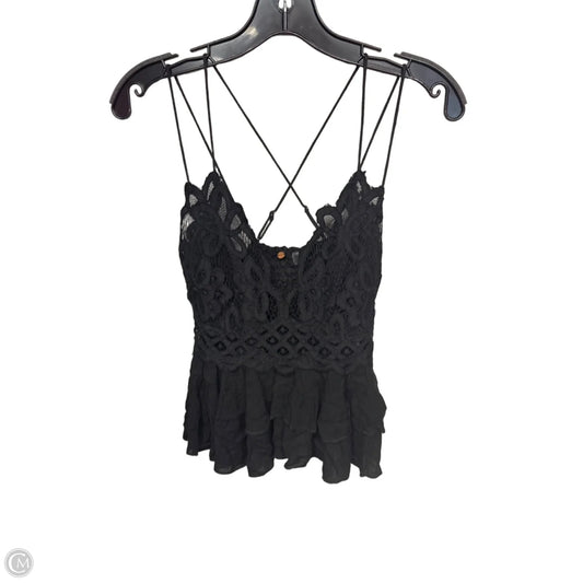 Top Sleeveless By Free People In Black, Size: M