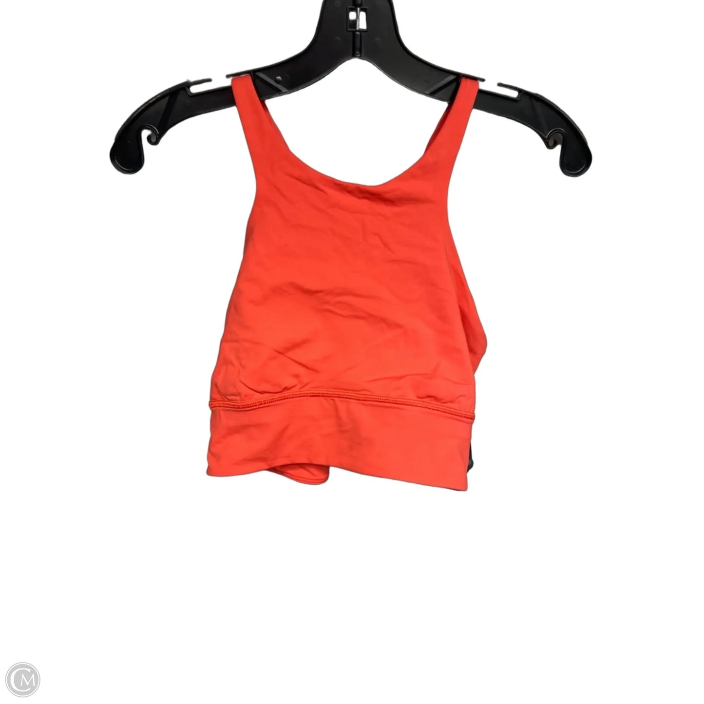 Athletic Bra By Lululemon In Orange, Size: 8