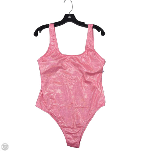 Swimsuit By Clothes Mentor In Pink, Size: Xl