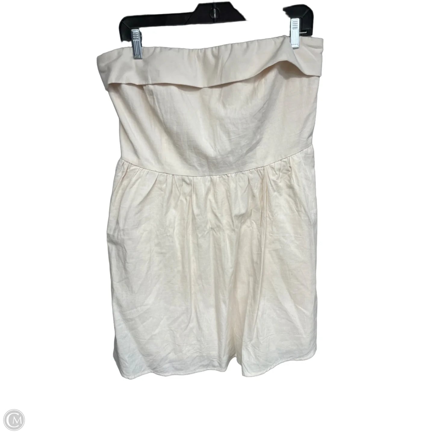Dress Casual Short By Zesica In Cream, Size: Xl