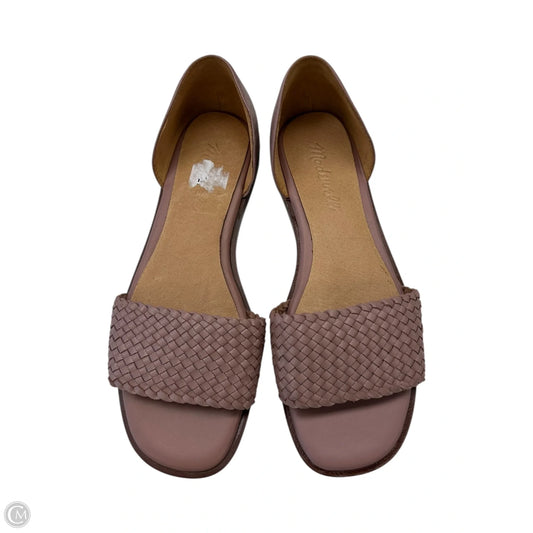 Sandals Flats By Madewell In Mauve, Size: 6