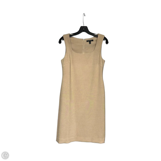 Dress Work By Banana Republic In Tan, Size: 2